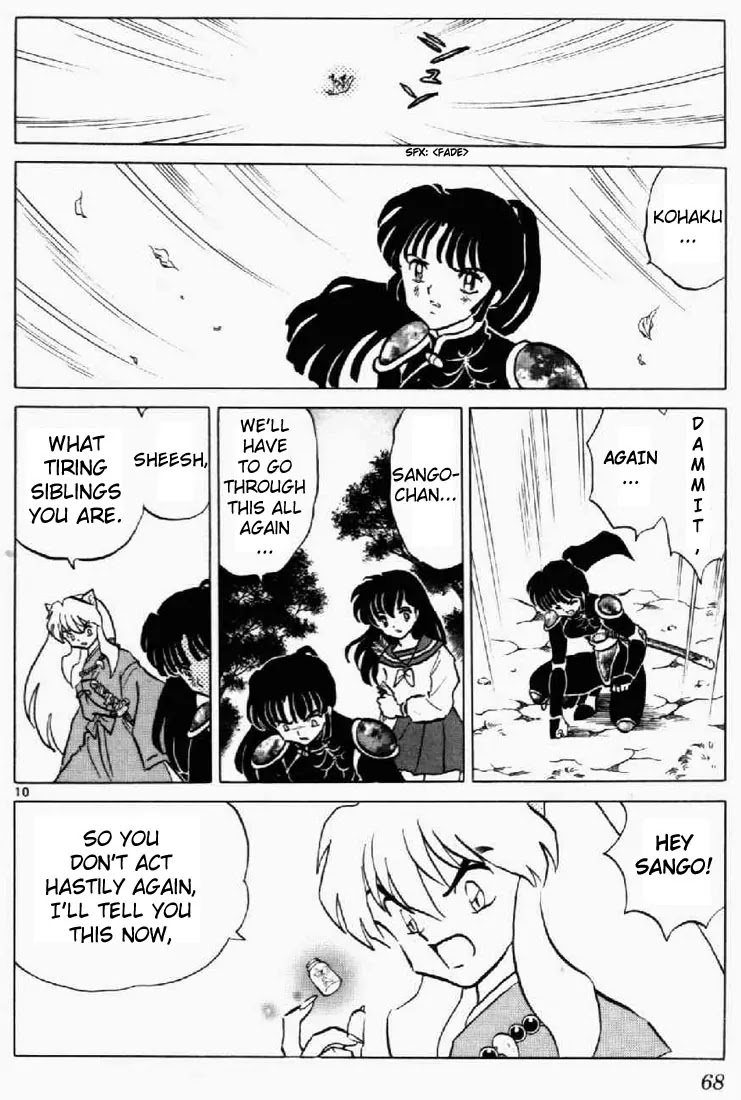 InuYasha Chapter 182 page 10 - Chapter 182: Unfading Face