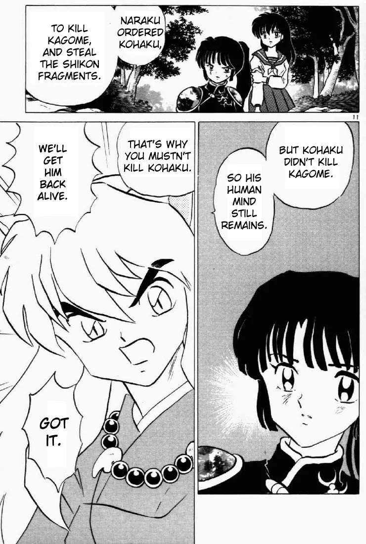 InuYasha Chapter 182 page 11 - Chapter 182: Unfading Face