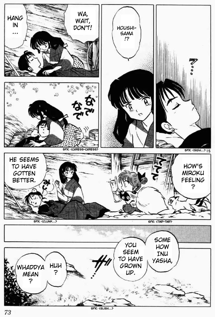 InuYasha Chapter 182 page 15 - Chapter 182: Unfading Face