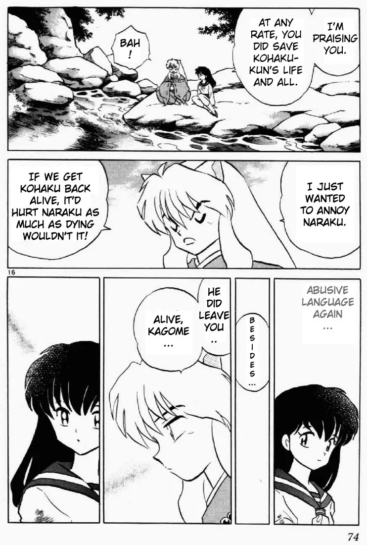 InuYasha Chapter 182 page 16 - Chapter 182: Unfading Face