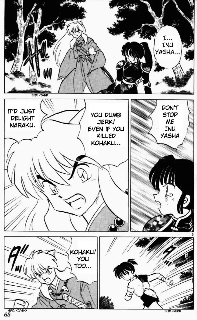InuYasha Chapter 182 page 5 - Chapter 182: Unfading Face