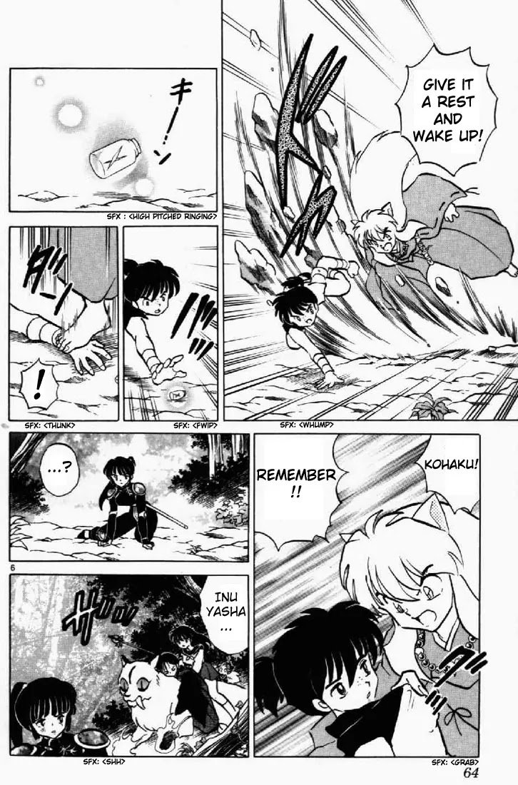 InuYasha Chapter 182 page 6 - Chapter 182: Unfading Face