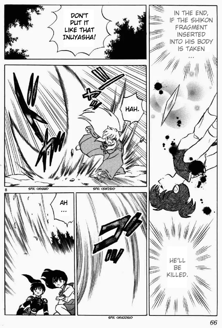 InuYasha Chapter 182 page 8 - Chapter 182: Unfading Face