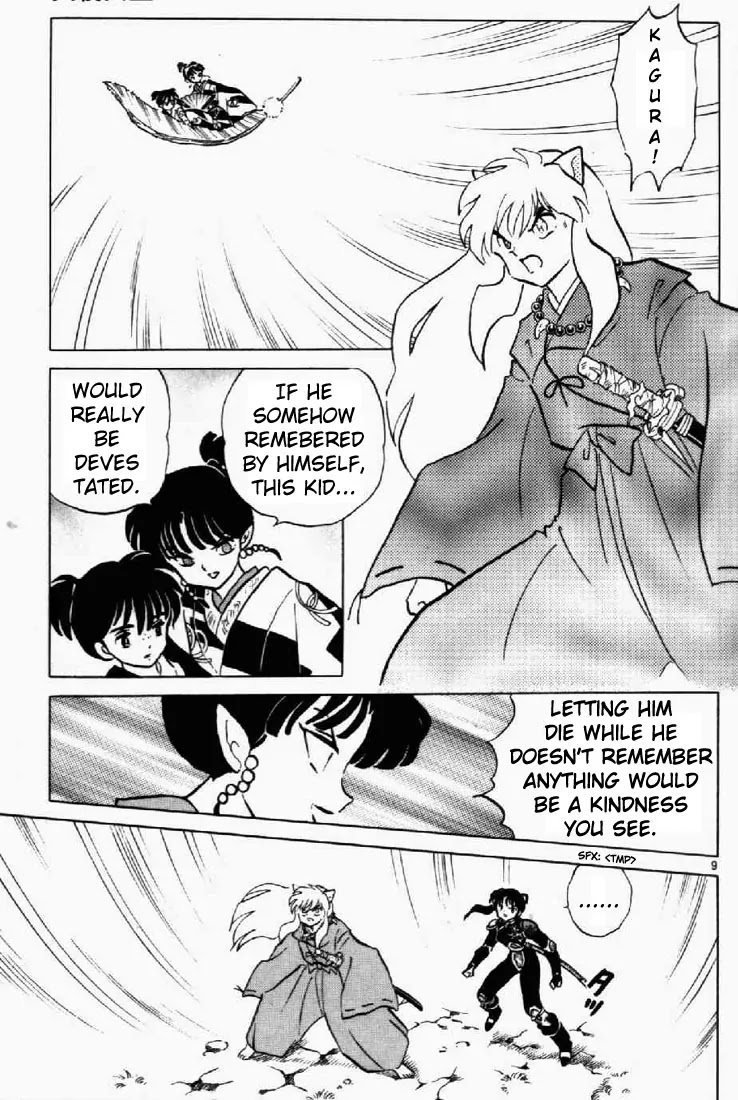 InuYasha Chapter 182 page 9 - Chapter 182: Unfading Face