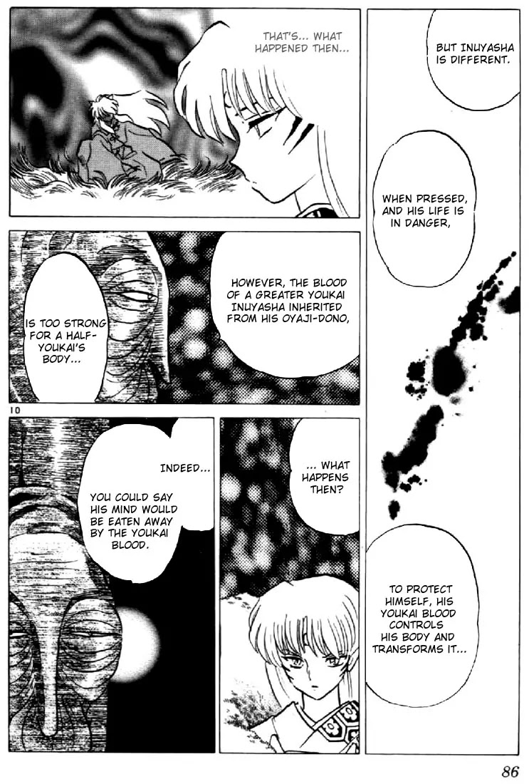 InuYasha Chapter 183 page 10 - Chapter 183: The Secret of the Transformation