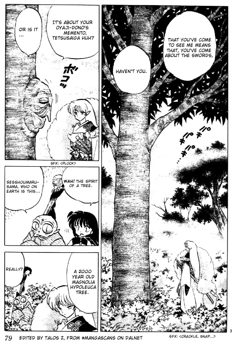 InuYasha Chapter 183 page 3 - Chapter 183: The Secret of the Transformation