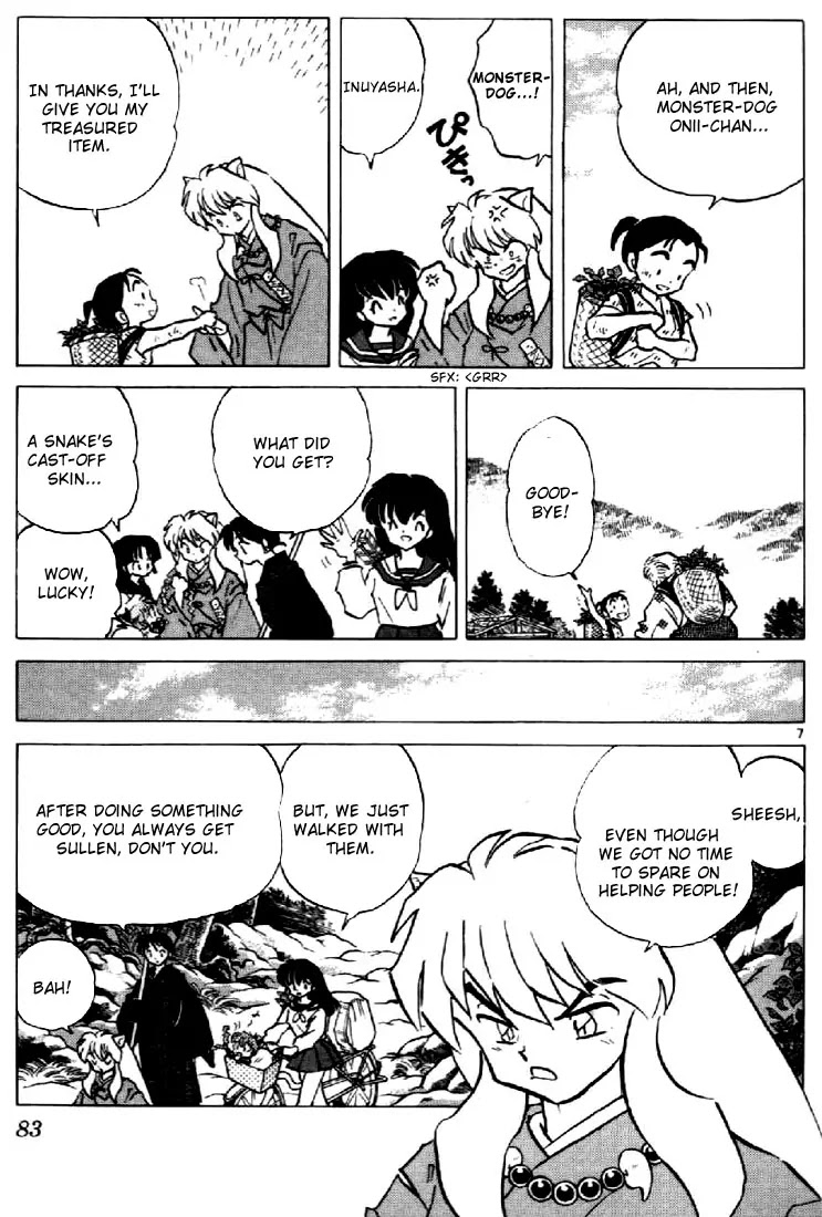 InuYasha Chapter 183 page 7 - Chapter 183: The Secret of the Transformation