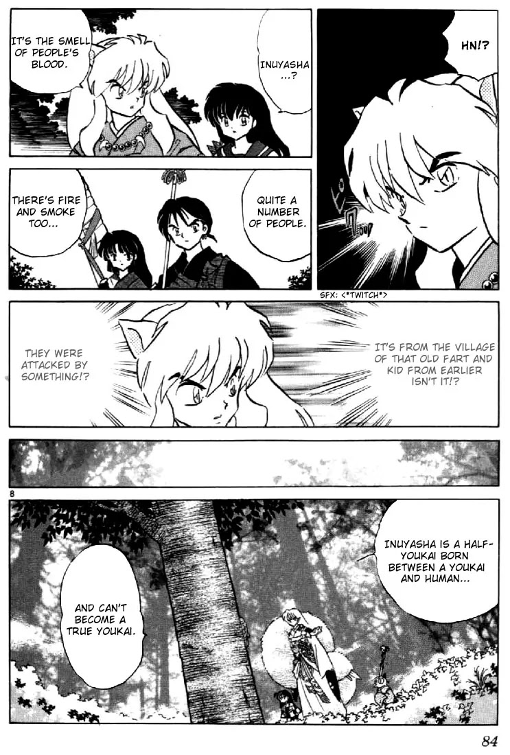 InuYasha Chapter 183 page 8 - Chapter 183: The Secret of the Transformation