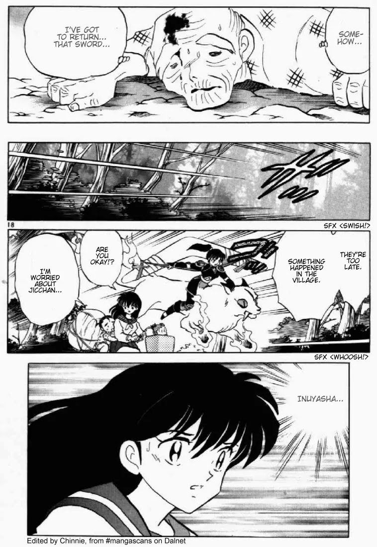 InuYasha Chapter 184 page 18 - Chapter 184: Cocoon of Poison