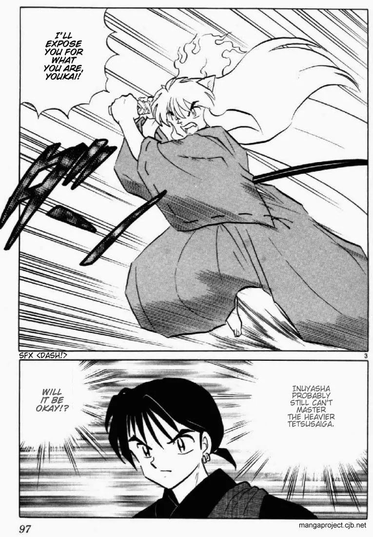 InuYasha Chapter 184 page 3 - Chapter 184: Cocoon of Poison