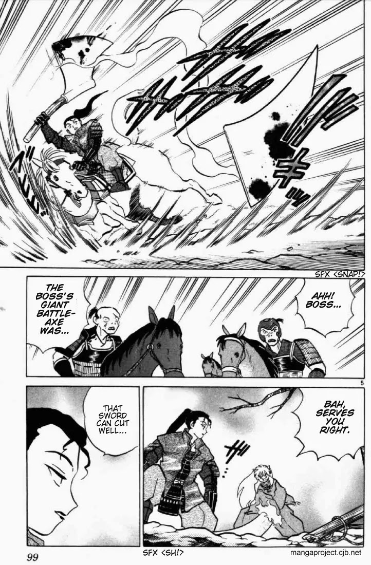 InuYasha Chapter 184 page 5 - Chapter 184: Cocoon of Poison