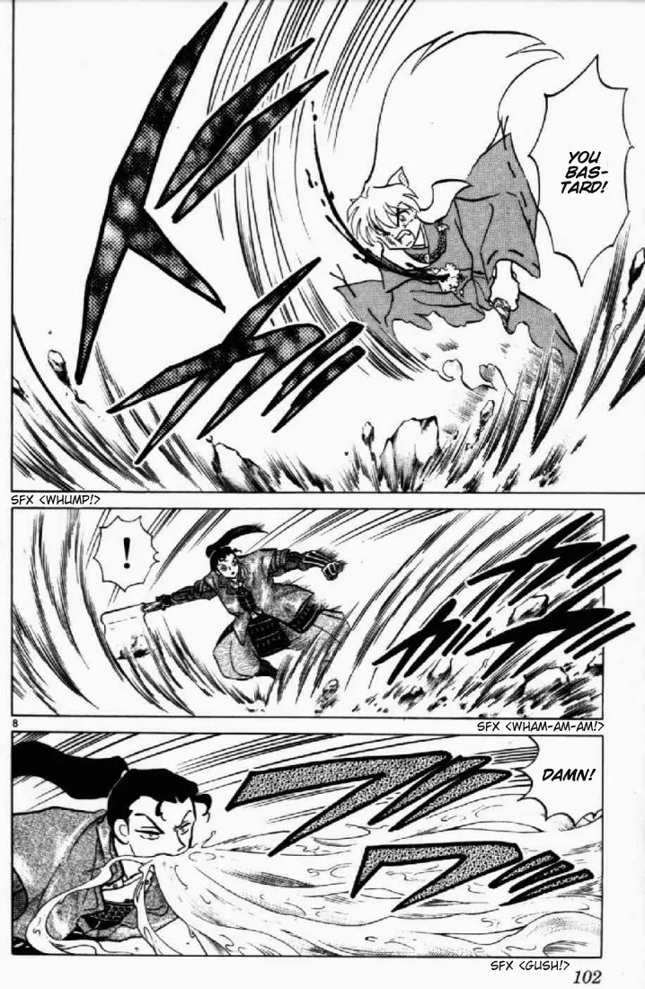InuYasha Chapter 184 page 8 - Chapter 184: Cocoon of Poison