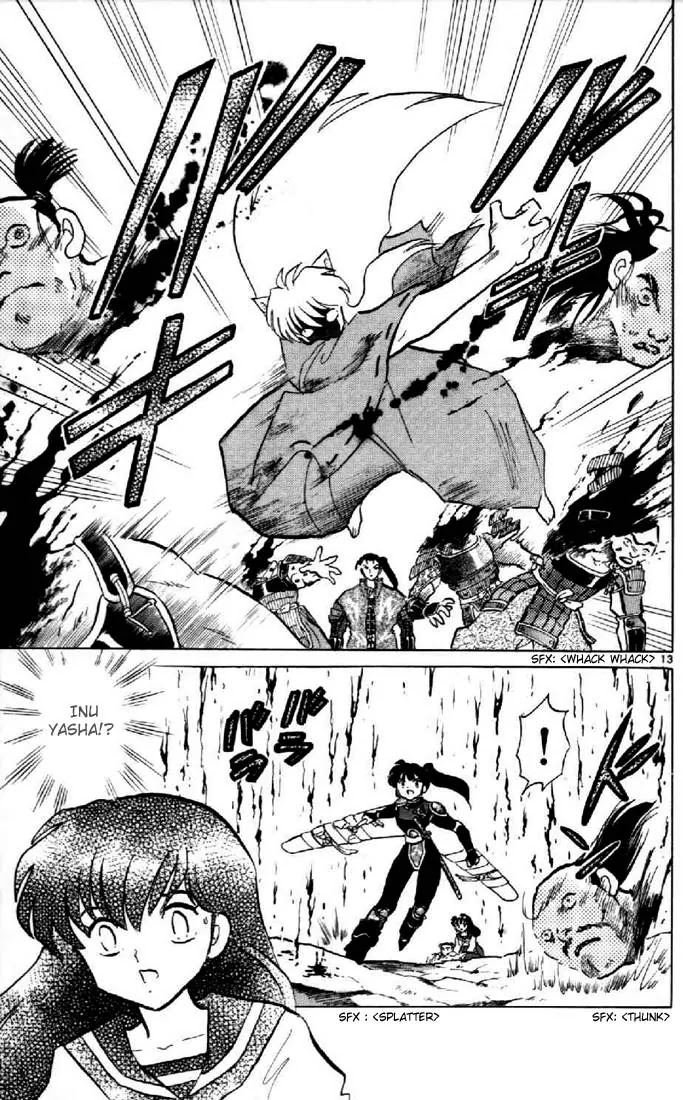 InuYasha Chapter 185 page 13 - Chapter 185: Trample