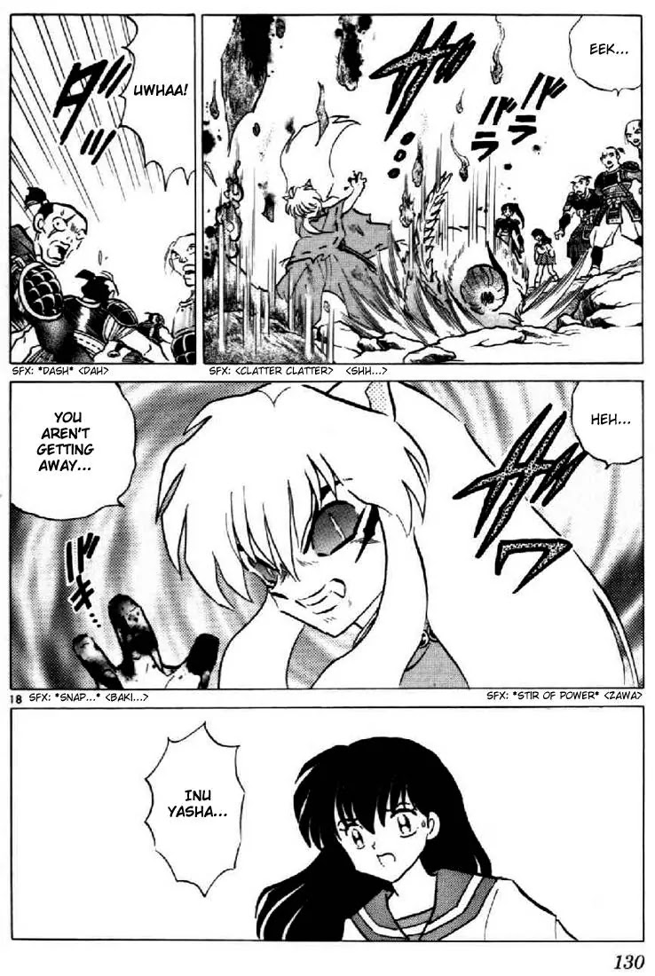 InuYasha Chapter 185 page 18 - Chapter 185: Trample