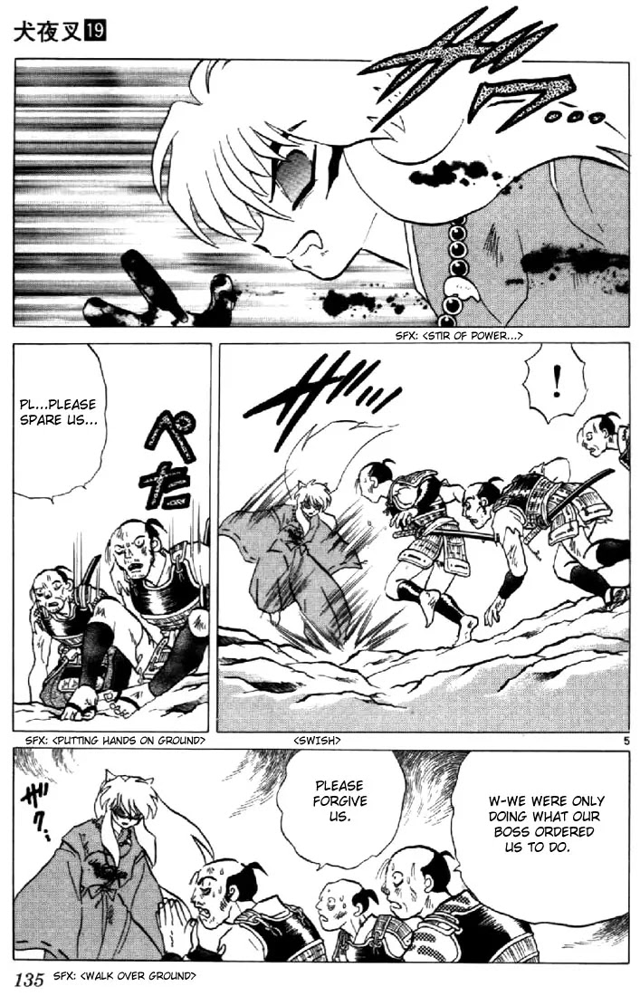 InuYasha Chapter 186 page 5 - Chapter 186: Lost Mind