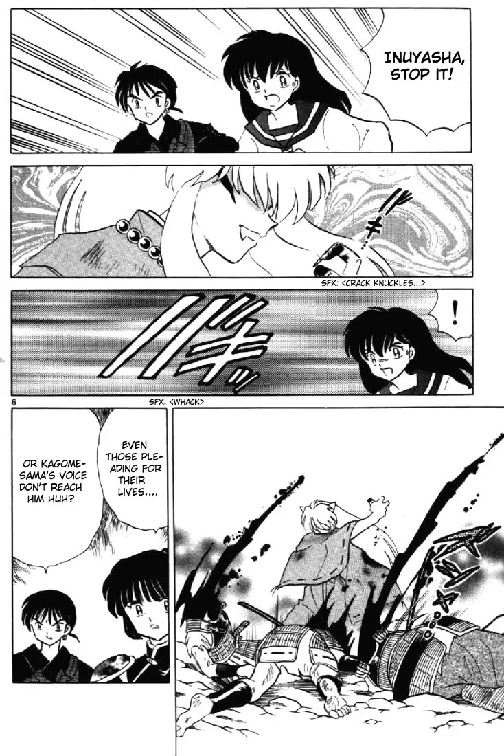 InuYasha Chapter 186 page 6 - Chapter 186: Lost Mind