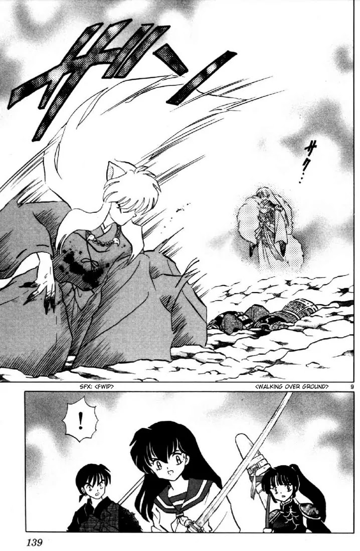 InuYasha Chapter 186 page 9 - Chapter 186: Lost Mind