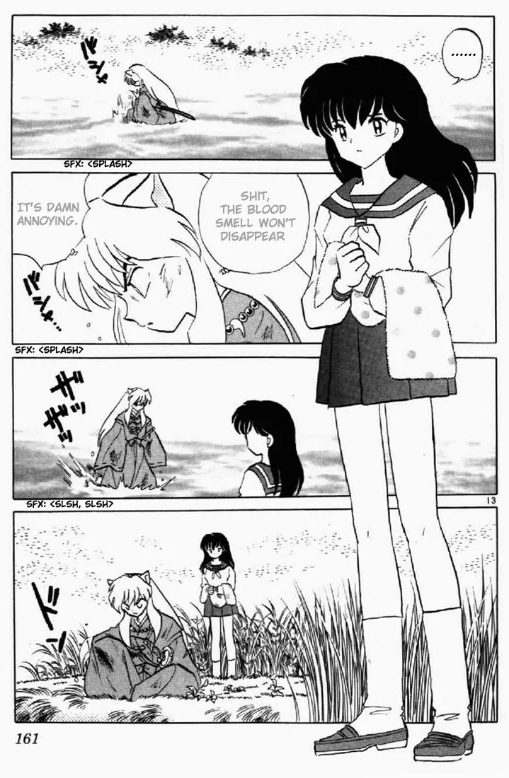 InuYasha Chapter 187 page 13 - Chapter 187: Blood Stained