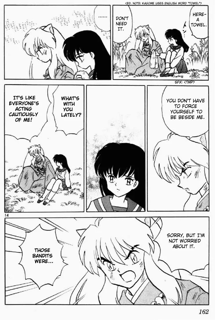 InuYasha Chapter 187 page 14 - Chapter 187: Blood Stained