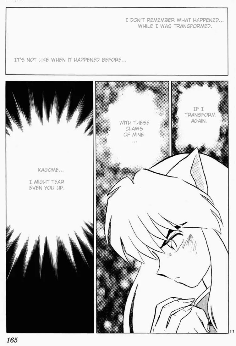 InuYasha Chapter 187 page 17 - Chapter 187: Blood Stained