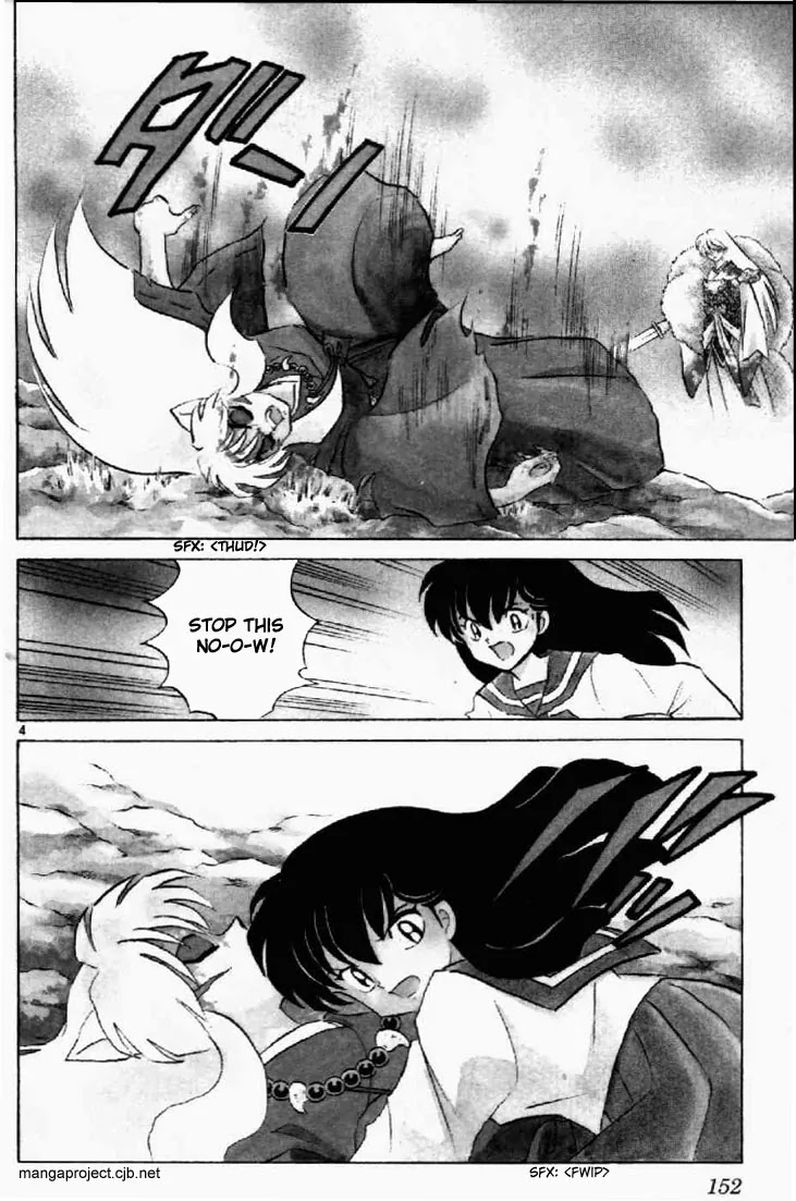 InuYasha Chapter 187 page 4 - Chapter 187: Blood Stained