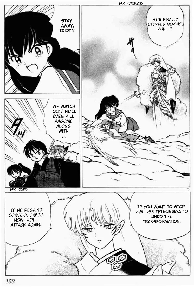 InuYasha Chapter 187 page 5 - Chapter 187: Blood Stained