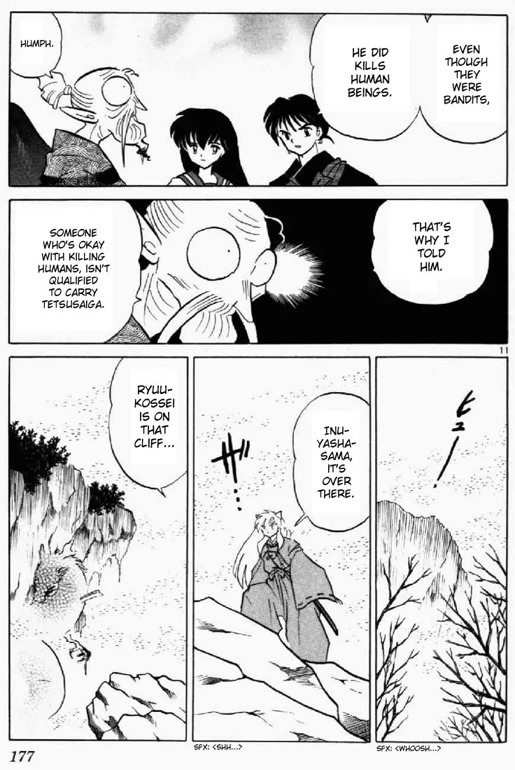 InuYasha Chapter 188 page 11 - Chapter 188: Sealing Claw
