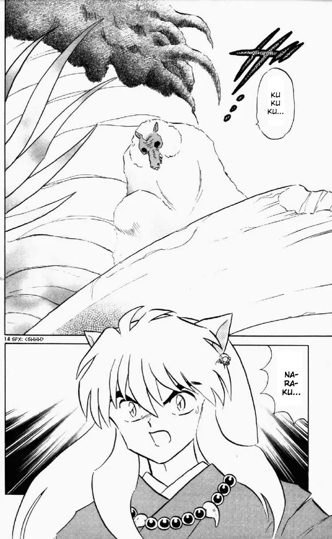 InuYasha Chapter 188 page 14 - Chapter 188: Sealing Claw