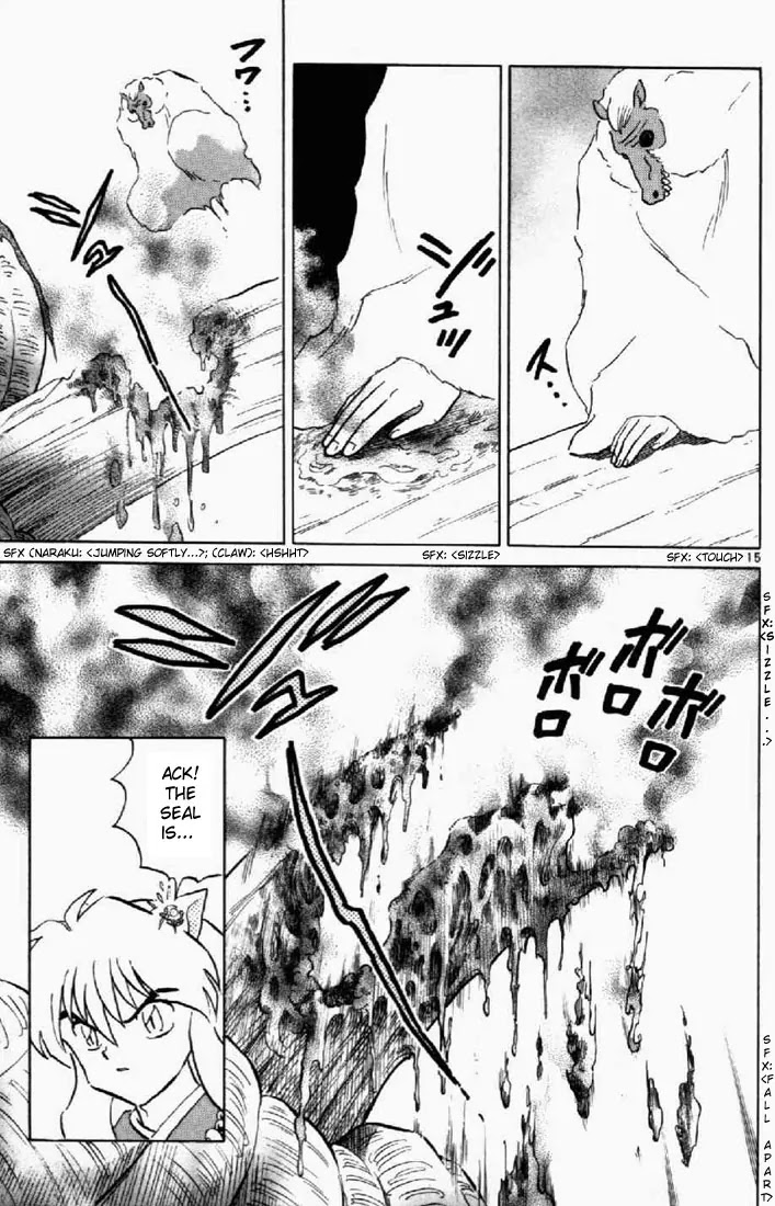 InuYasha Chapter 188 page 15 - Chapter 188: Sealing Claw