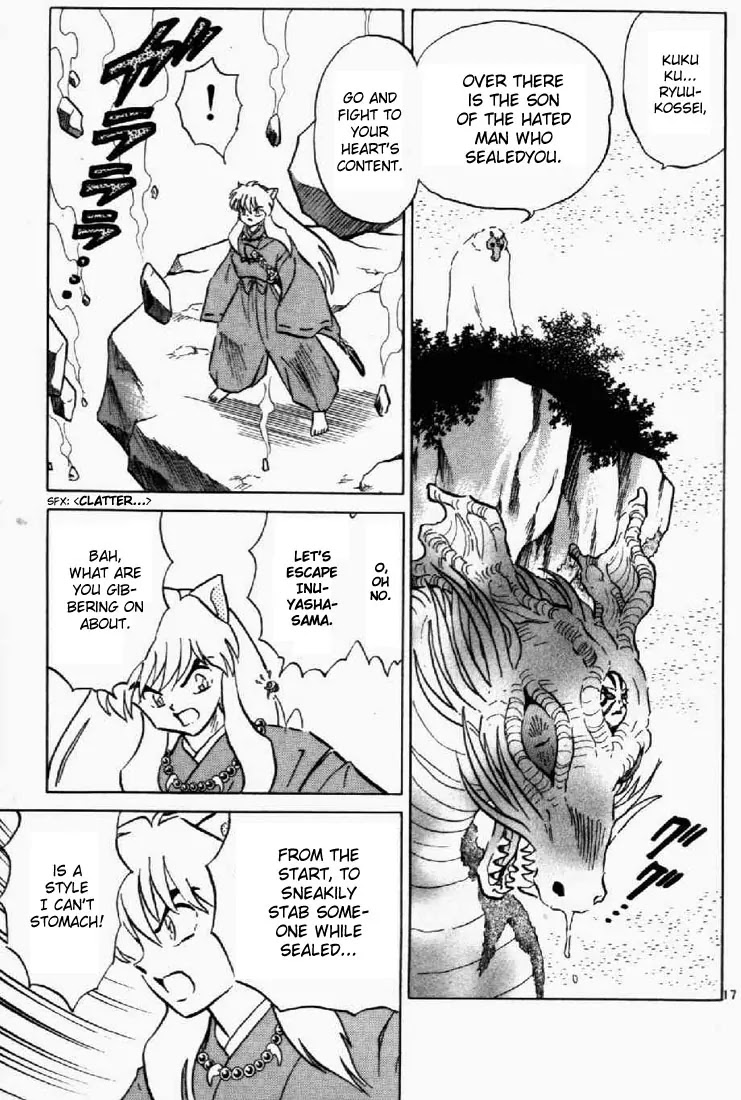 InuYasha Chapter 188 page 17 - Chapter 188: Sealing Claw