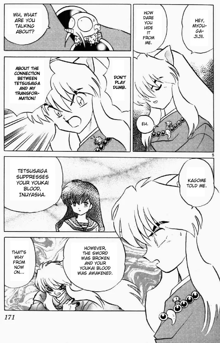 InuYasha Chapter 188 page 5 - Chapter 188: Sealing Claw