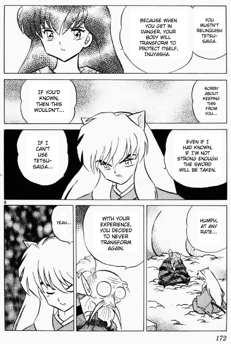 InuYasha Chapter 188 page 6 - Chapter 188: Sealing Claw