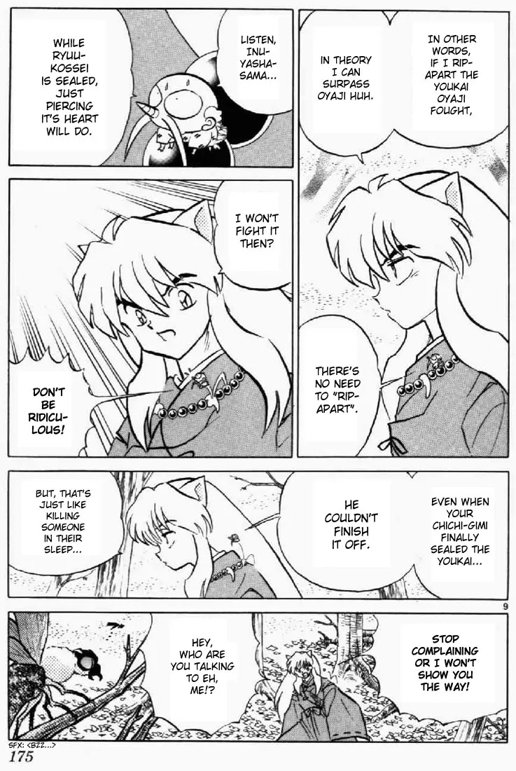 InuYasha Chapter 188 page 9 - Chapter 188: Sealing Claw