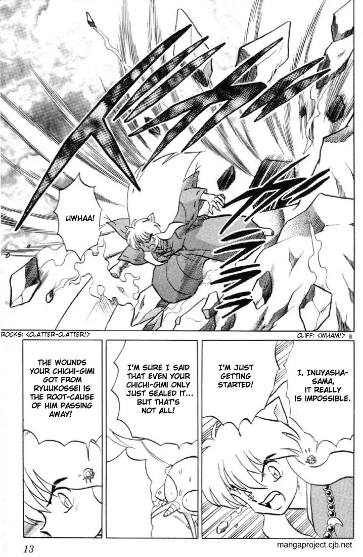 InuYasha Chapter 189 page 9 - Chapter 189: Ryuukossei