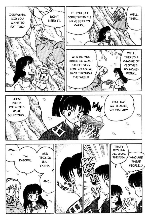 InuYasha Chapter 19 page 10 - Chapter 19: Spirit of the Castle