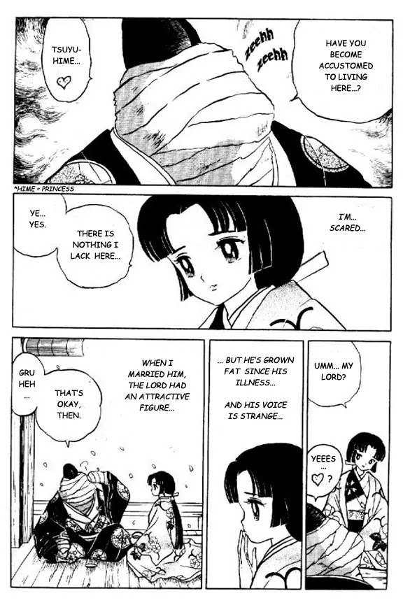 InuYasha Chapter 19 page 17 - Chapter 19: Spirit of the Castle