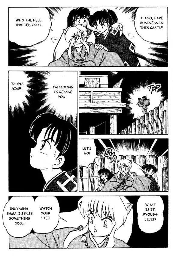 InuYasha Chapter 19 page 20 - Chapter 19: Spirit of the Castle