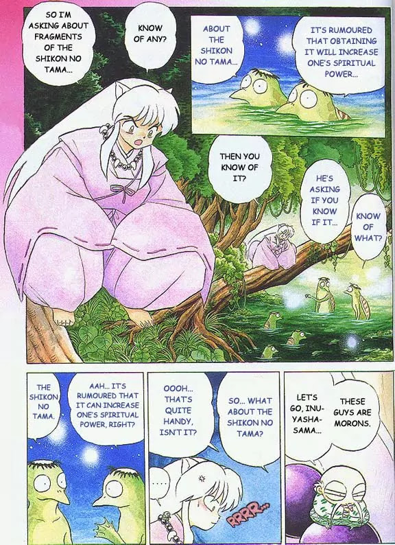 InuYasha Chapter 19 page 5 - Chapter 19: Spirit of the Castle