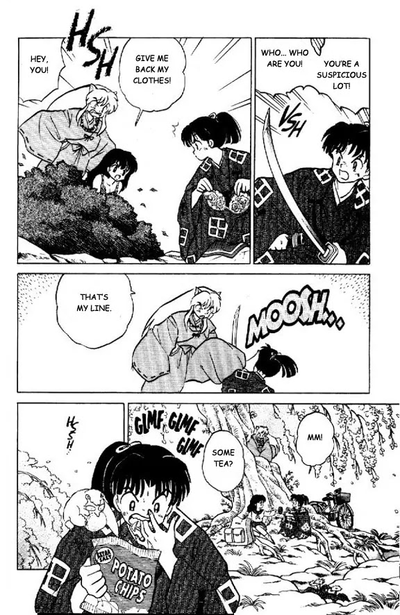 InuYasha Chapter 19 page 9 - Chapter 19: Spirit of the Castle