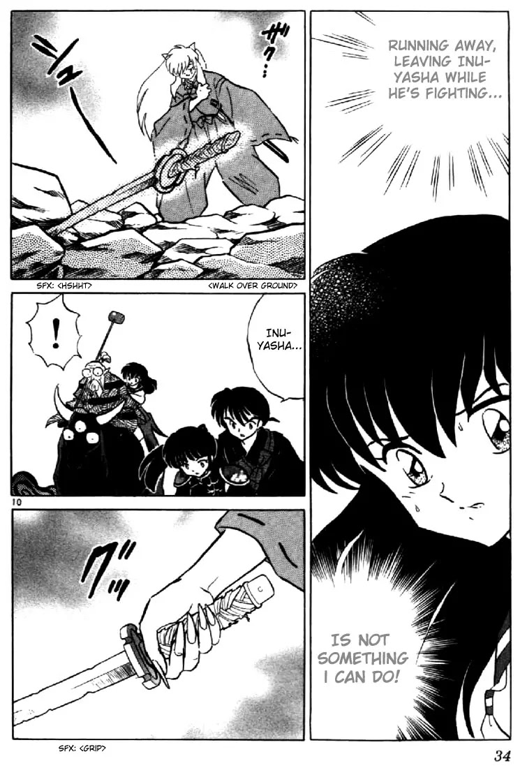 InuYasha Chapter 190 page 10 - Chapter 190: Claw and Sword