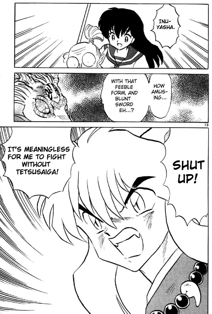 InuYasha Chapter 190 page 13 - Chapter 190: Claw and Sword