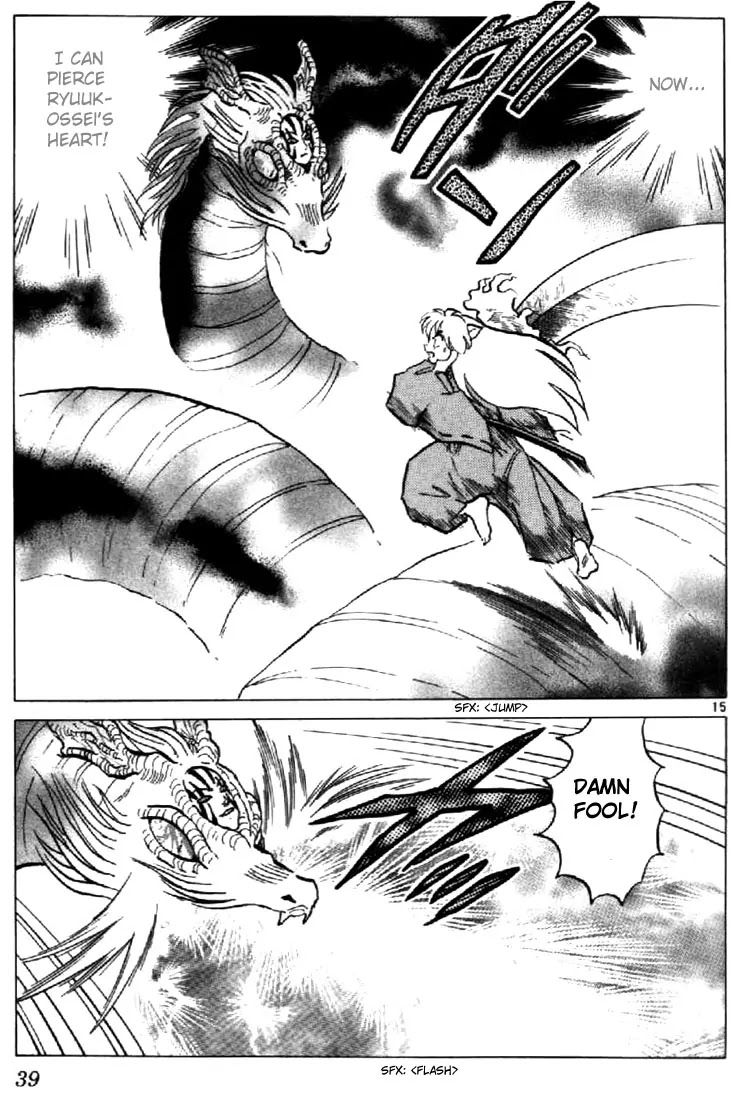 InuYasha Chapter 190 page 15 - Chapter 190: Claw and Sword
