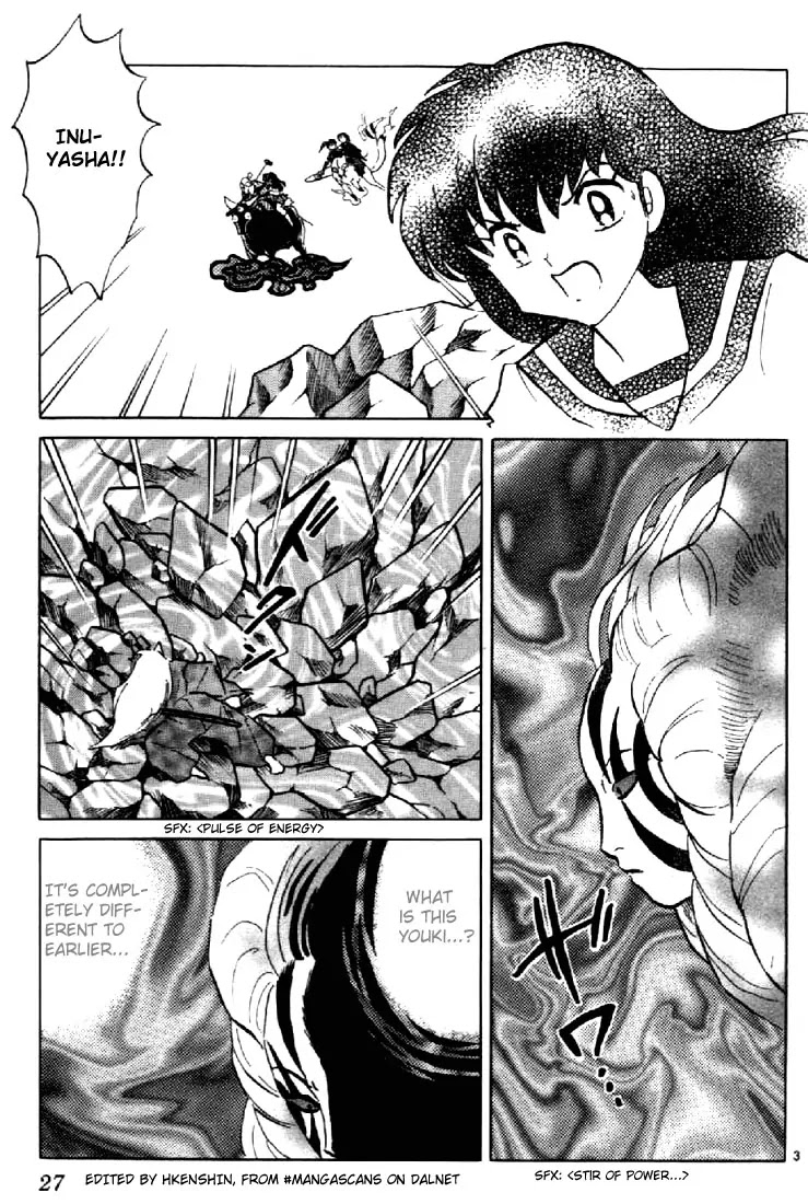 InuYasha Chapter 190 page 3 - Chapter 190: Claw and Sword