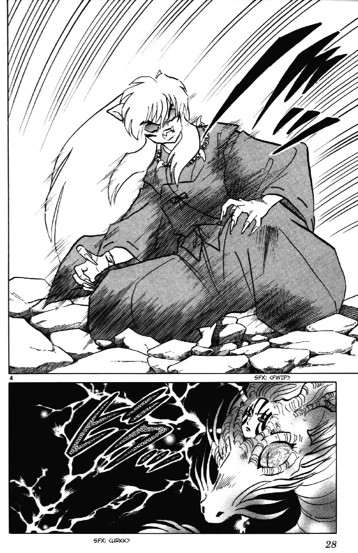 InuYasha Chapter 190 page 4 - Chapter 190: Claw and Sword