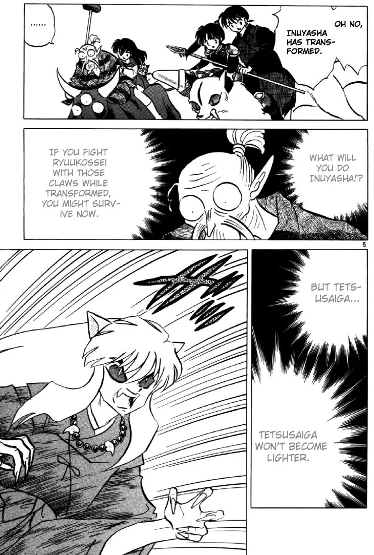 InuYasha Chapter 190 page 5 - Chapter 190: Claw and Sword