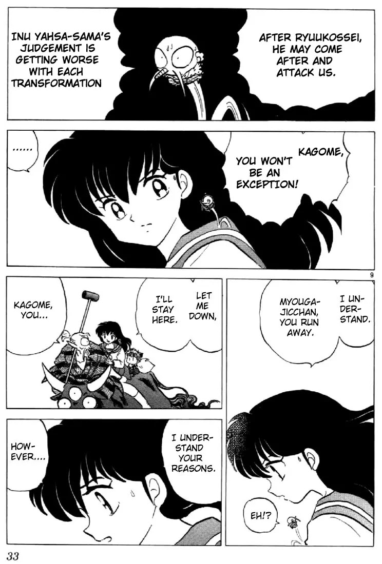 InuYasha Chapter 190 page 9 - Chapter 190: Claw and Sword