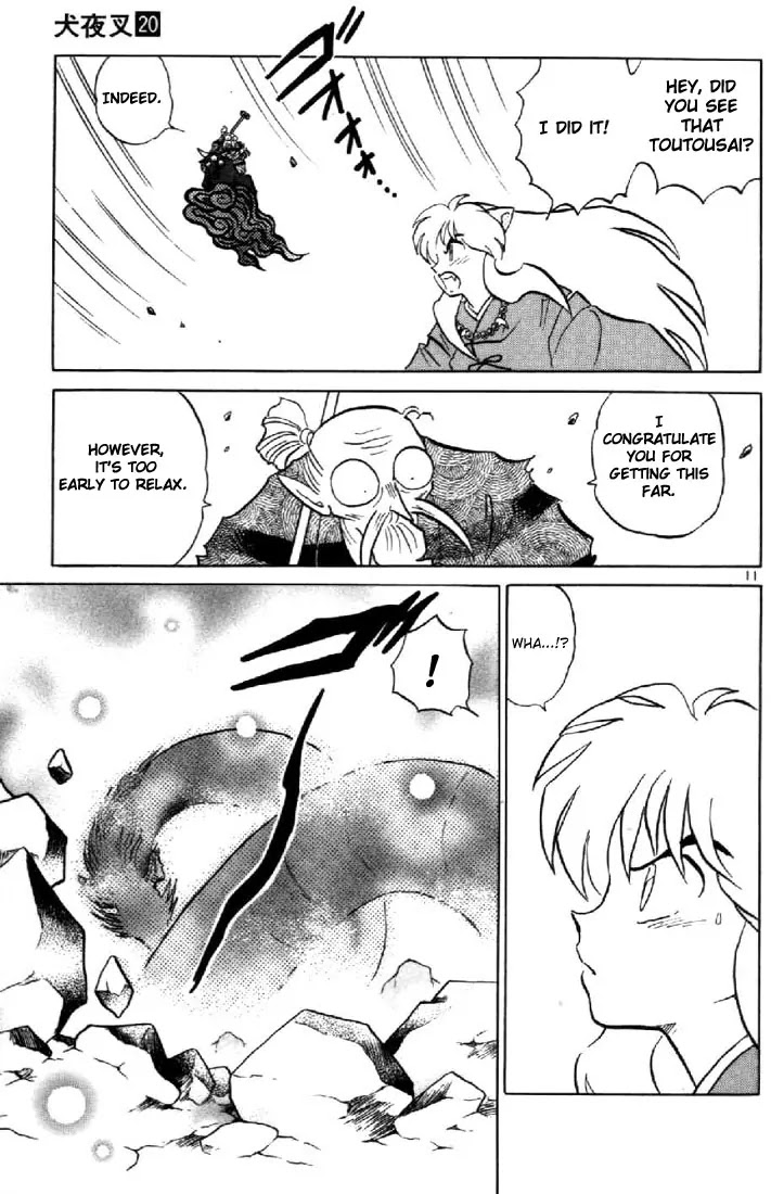 InuYasha Chapter 191 page 10 - Chapter 191: Reborn Testusaiga