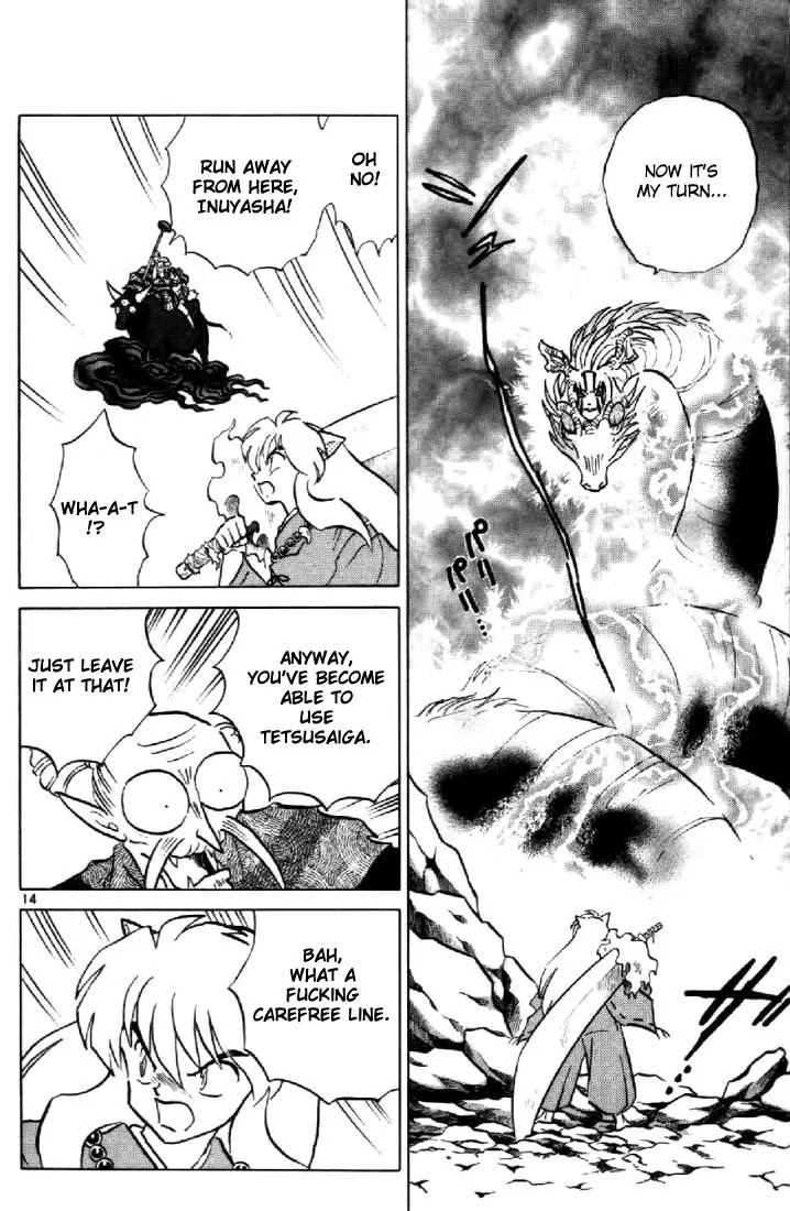 InuYasha Chapter 191 page 13 - Chapter 191: Reborn Testusaiga