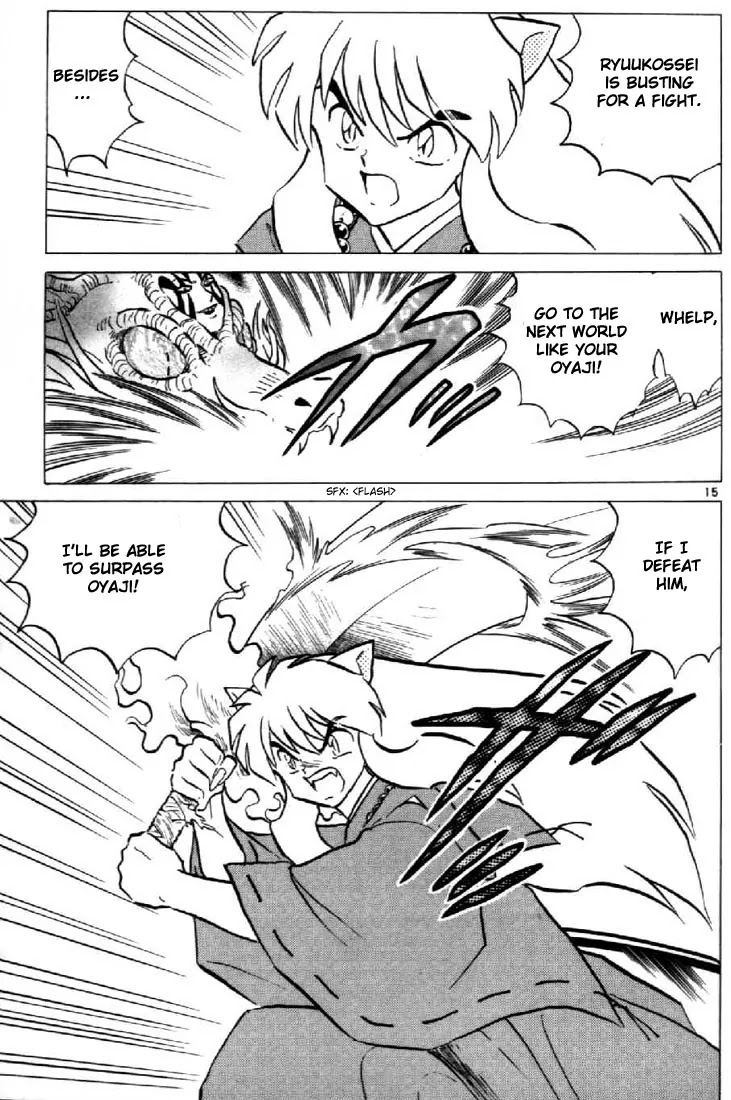 InuYasha Chapter 191 page 14 - Chapter 191: Reborn Testusaiga