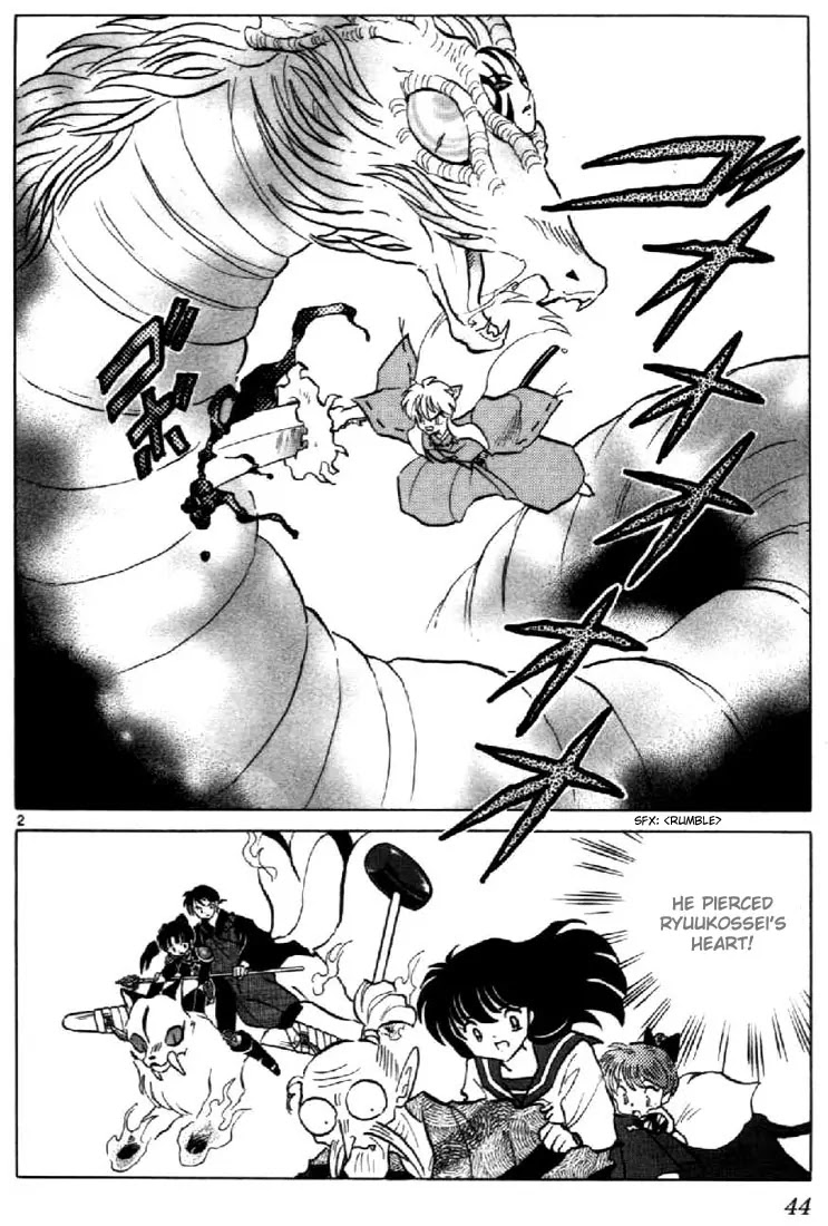 InuYasha Chapter 191 page 2 - Chapter 191: Reborn Testusaiga